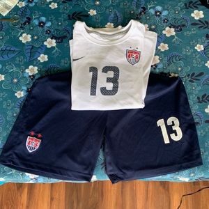 Alex Morgan USWNT Uniform Bundle